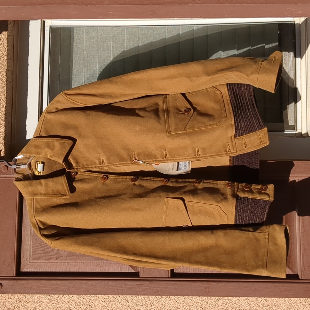 Joe McCoy brushed cotton men's jacket